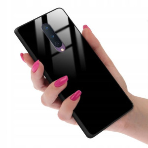 Etui Ochronne Case BLACK GLASS Top do ONEPLUS 8