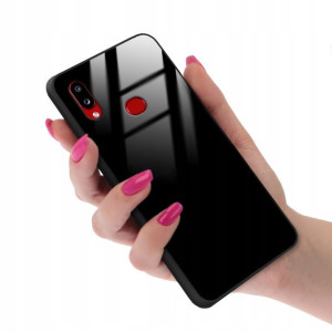 Etui Ochronne Case BLACK GLASS Top do SAMSUNG A10s