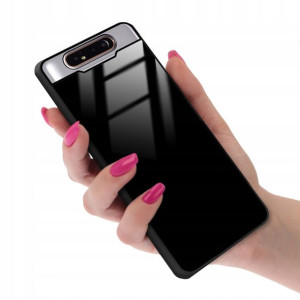 Etui Ochronne Case BLACK GLASS Top do SAMSUNG A90