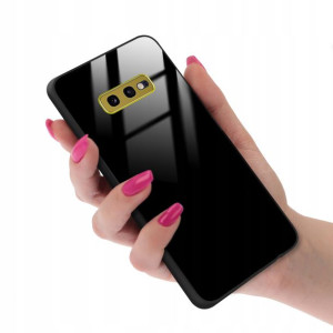 Etui Ochronne Case BLACK GLASS Top do SAMSUNG S10e