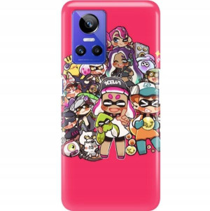 Etui 2mm Do REALME GT NEO 3 5G Splatoon Gry Wzory
