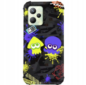 Etui Anti-Shock REALME C35 Case Splatoon Gry Wzory