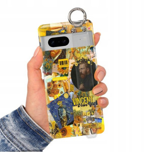 Etui Pasek do GOOGLE PIXEL 7 Impresja Dali Wzory