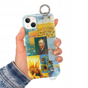 Etui Pasek do iPHONE 14 PLUS Impresja GOGH Wzory
