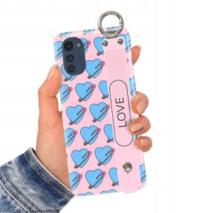 Etui Pasek do MOTOROLA E32 Subtelne Modne Wzory