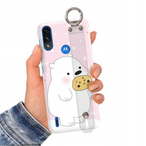 Etui Pasek do MOTOROLA E7 POWER/E7i Bajki Wzory