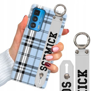 Etui Pasek do MOTOROLA EDGE 20 PRO 5G Kratka Wzory