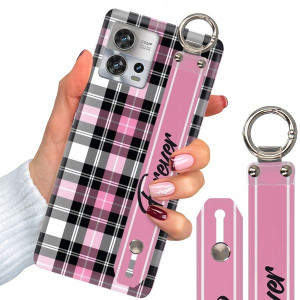 Etui Pasek do MOTOROLA EDGE 30 FUSION Kratka Wzory