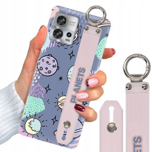 Etui Pasek do MOTOROLA EDGE 30 FUSION Planet Wzory