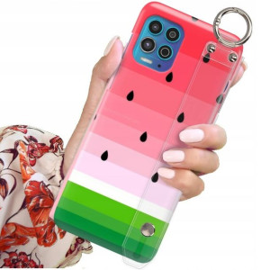 Etui Pasek do MOTOROLA EDGE S Słodkie Urocze Wzory