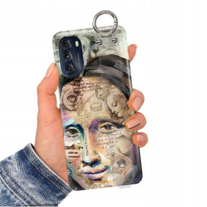 Etui Pasek do MOTOROLA G 5G 2022 Impresja Wzory