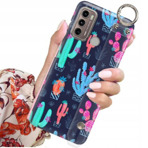 Etui Pasek do MOTOROLA G60 Słodkie Urocze Wzory