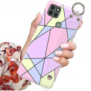 Etui Pasek do MOTOROLA G9 POWER Urocze Top Wzory