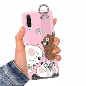 Etui Pasek do MOTOROLA ONE ACTION Case Bajki Wzory