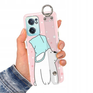 Etui Pasek do ONEPLUS NORD CE 2 5G Misie Top Wzory