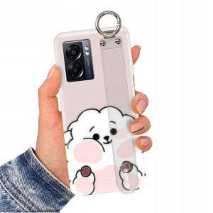 Etui Pasek do OPPO A57 5G Case Bare Bears Wzory