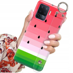 Etui Pasek do OPPO RENO 5F Słodkie Urocze Wzory