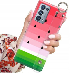Etui Pasek do OPPO RENO 6 PRO PLUS 5G Urocze Wzory