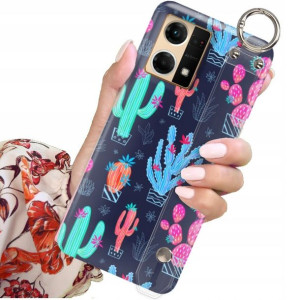 Etui Pasek do OPPO RENO 7 4G Słodkie Urocze Wzory