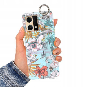 Etui Pasek do OPPO RENO 7 4G Wiosenne Top Wzory