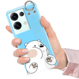 Etui Pasek do OPPO RENO 8 5G Case Misie Top Wzory