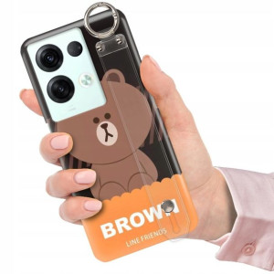 Etui Pasek do OPPO RENO 8 PRO 5G Case Misie Wzory