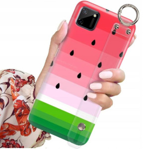 Etui Pasek do REALME C11 Słodkie Urocze Top Wzory