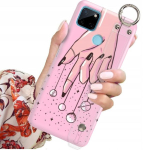Etui Pasek do REALME C21Y Słodkie Urocze Top Wzory