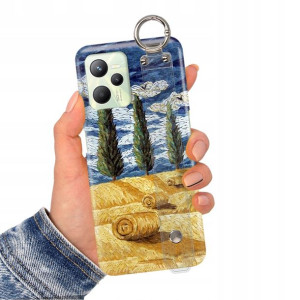 Etui Pasek do REALME C35 Impresja Dali Top Wzory