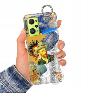 Etui Pasek do REALME GT NEO 2 Dali Impresja Wzory