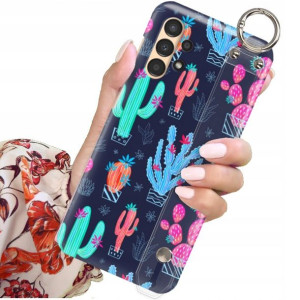 Etui Pasek do SAMSUNG A13 4G Słodkie Urocze Wzory