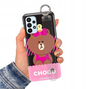 Etui Pasek do SAMSUNG A23 4G Bare Bears Top Wzory