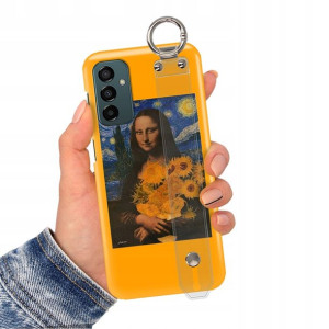 Etui Pasek do SAMSUNG M23 5G Impresja Gogh Wzory