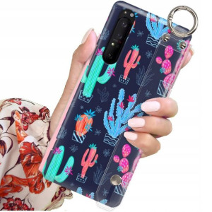 Etui Pasek do SONY XPERIA 1 II Urocze Top Wzory