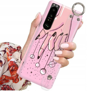Etui Pasek do SONY XPERIA 1 III Urocze Top Wzory