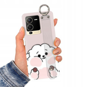 Etui Pasek do VIVO S15 Case Bare Bears Top Wzory