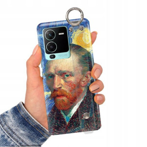 Etui Pasek do VIVO S15 PRO 5G Impresja Monet Wzory