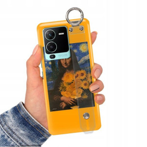 Etui Pasek do VIVO S15 PRO Impresja Gogh Top Wzory