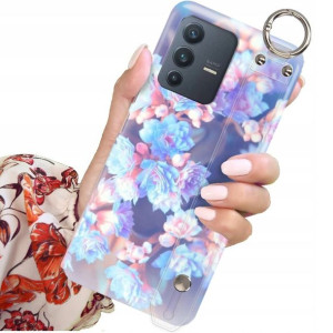 Etui Pasek do VIVO V23 Słodkie Urocze Top Wzory