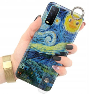 Etui Pasek do VIVO Y21S Impresja Monet Top Wzory