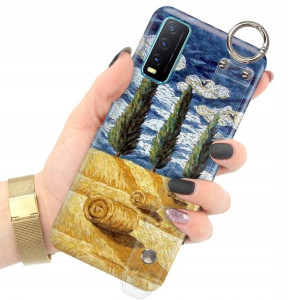 Etui Pasek do VIVO Y33s Impresja Monet Top Wzory