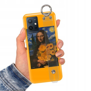 Etui Pasek do VIVO Y55 5G Impresja Monet Top Wzory