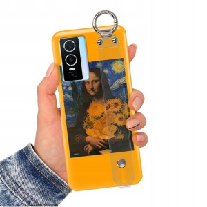 Etui Pasek do VIVO Y74s Case Impresja Dali Wzory