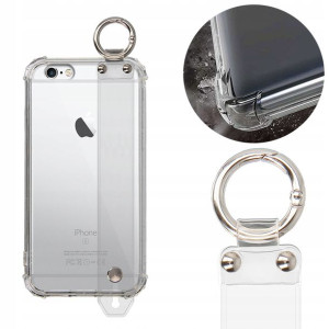 Etui Antishock Do Iphone 6 Plus Z Paskiem Bezbarwn