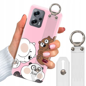 Etui Pasek do XIAOMI REDMI NOTE 11T PRO Miś Wzory