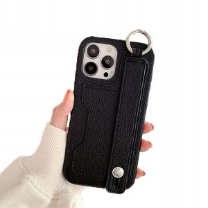 Etui Pasek SKIN CARD do IPHONE 12 MINI Case CZARNY