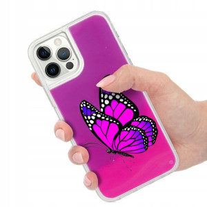 Etui Piasek Sand RÓŻOWY do IPHONE 12 Wiosna Wzory