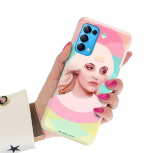 Etui Premium 2mm do OPPO FIND X3 LITE Sztuka Wzory