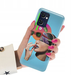 Etui Premium 2mm do OPPO FIND X5 LITE Sztuka Wzory