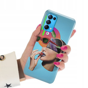Etui Premium 2mm do OPPO RENO 5K Art Sztuka Wzory